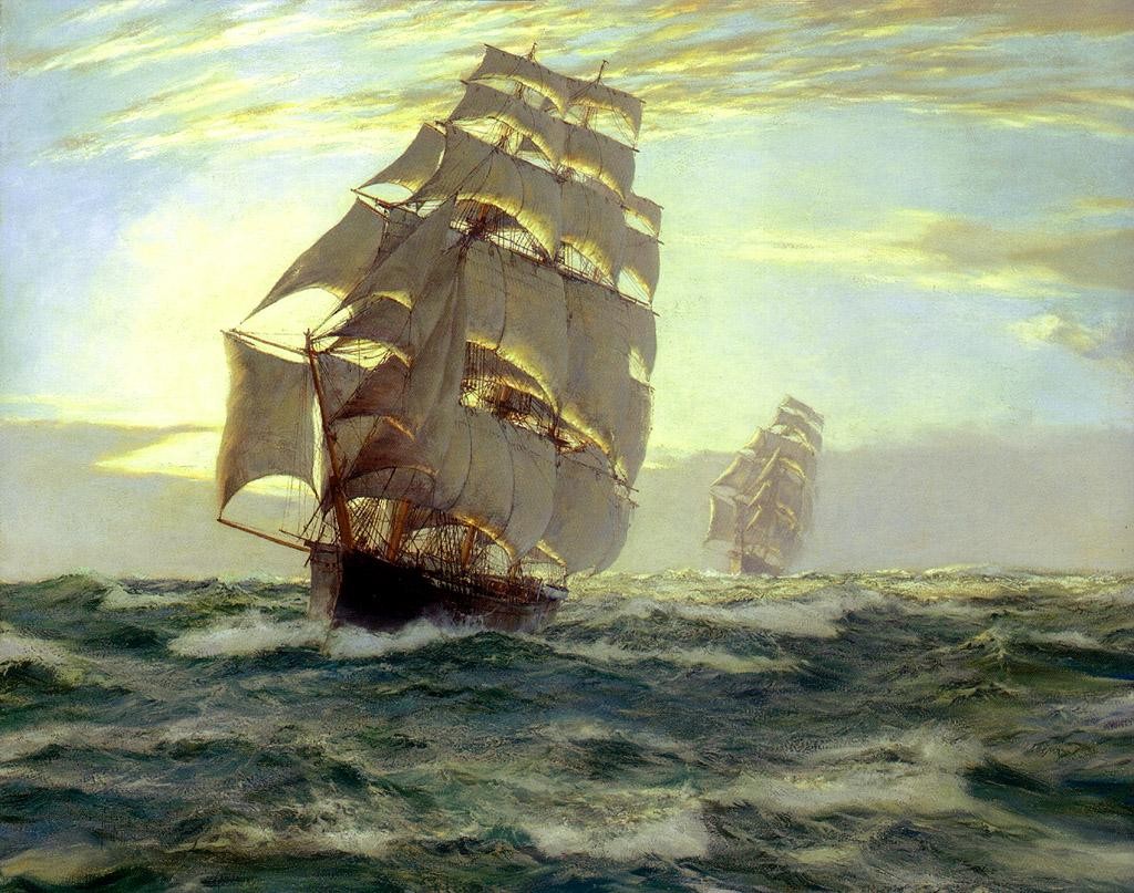 Montague Dawson The Flying Cloud